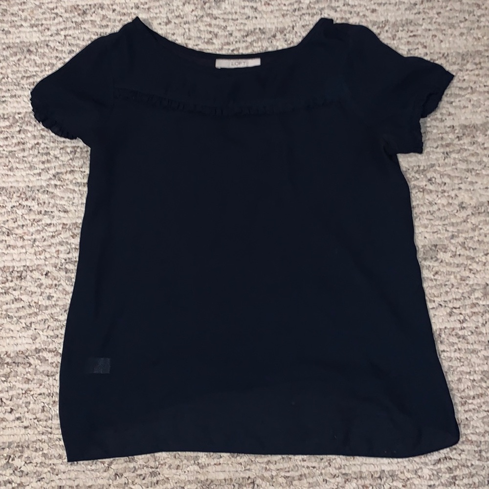 Navy Blue Loft Top